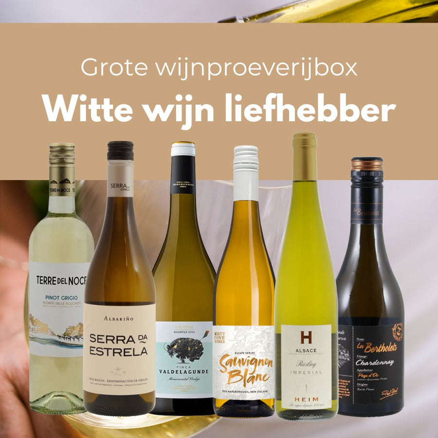 Witte wijn liefhebber (groot)