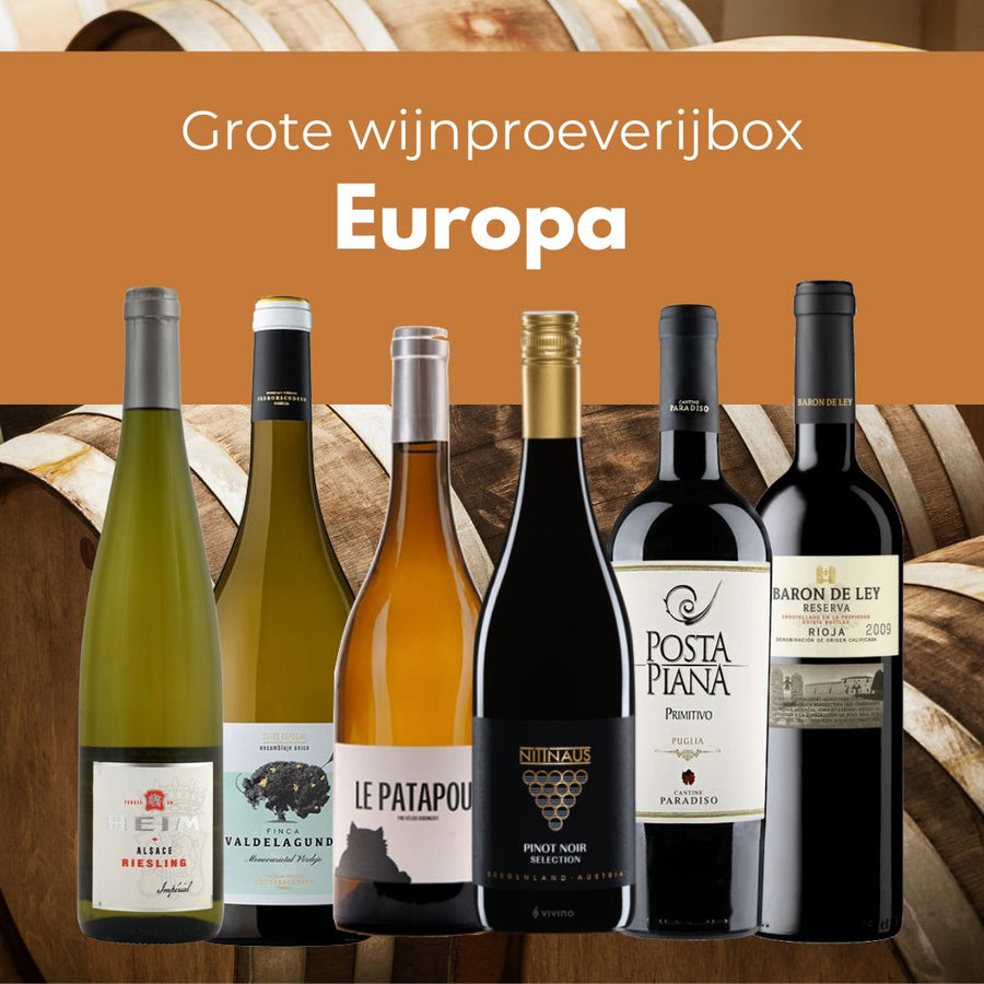 Grote wijnreis Europa